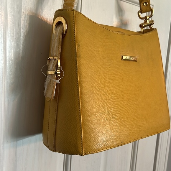 Laurence. C yellow shoulder bag NWOT - Picture 4 of 15